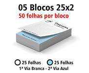BLOCOS, COMANDAS, RECEITUÁRIOS E TALÕES